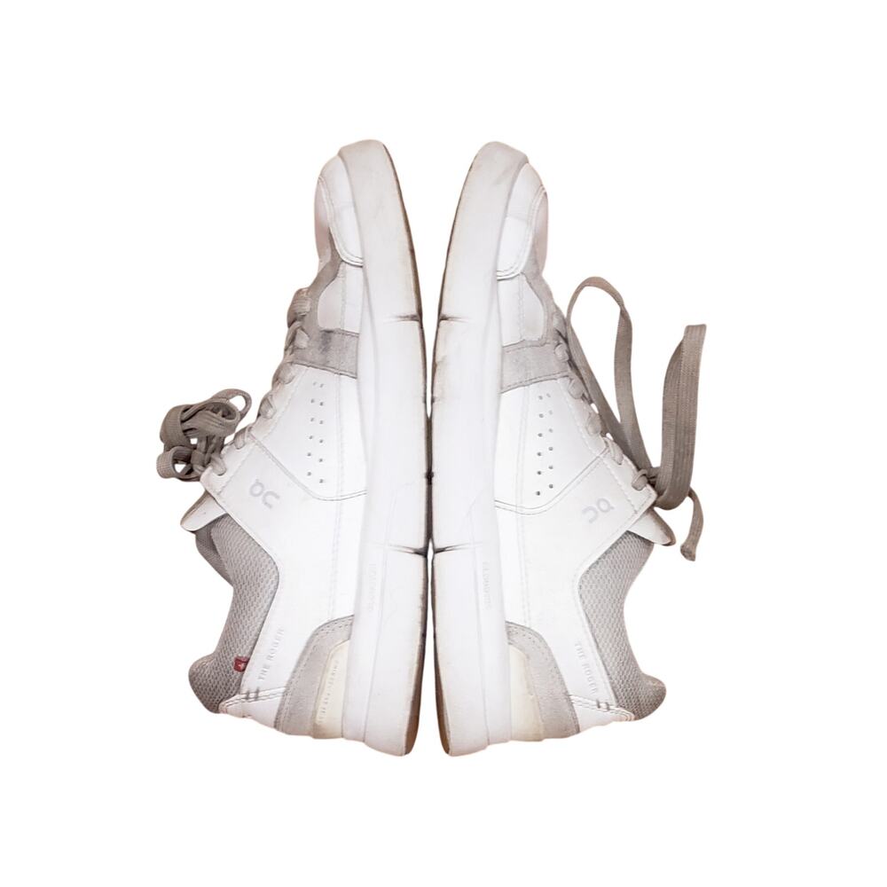 On Running The Roger Clubhouse Sneaker White/Gray Size 7.5 - Picture 5 of 9